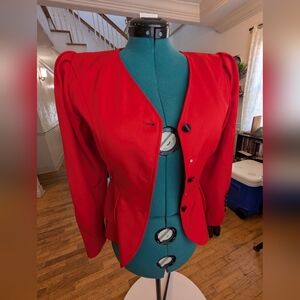 Emanuel Ungaro Women's Red Jacket
